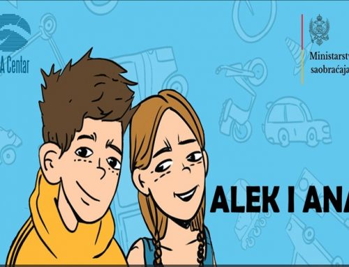 Animirani film o saobraćaju za najmladje pod nazivom “Alek i Ana”