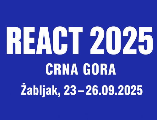 Otvoren poziv za prijavu učesnika na REACT 2025