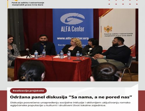Održana panel diskusija pod nazivom „Sa nama, a ne pored nas“.